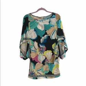 Trina Turk Sinatra Flora Swimsuit Cover Up